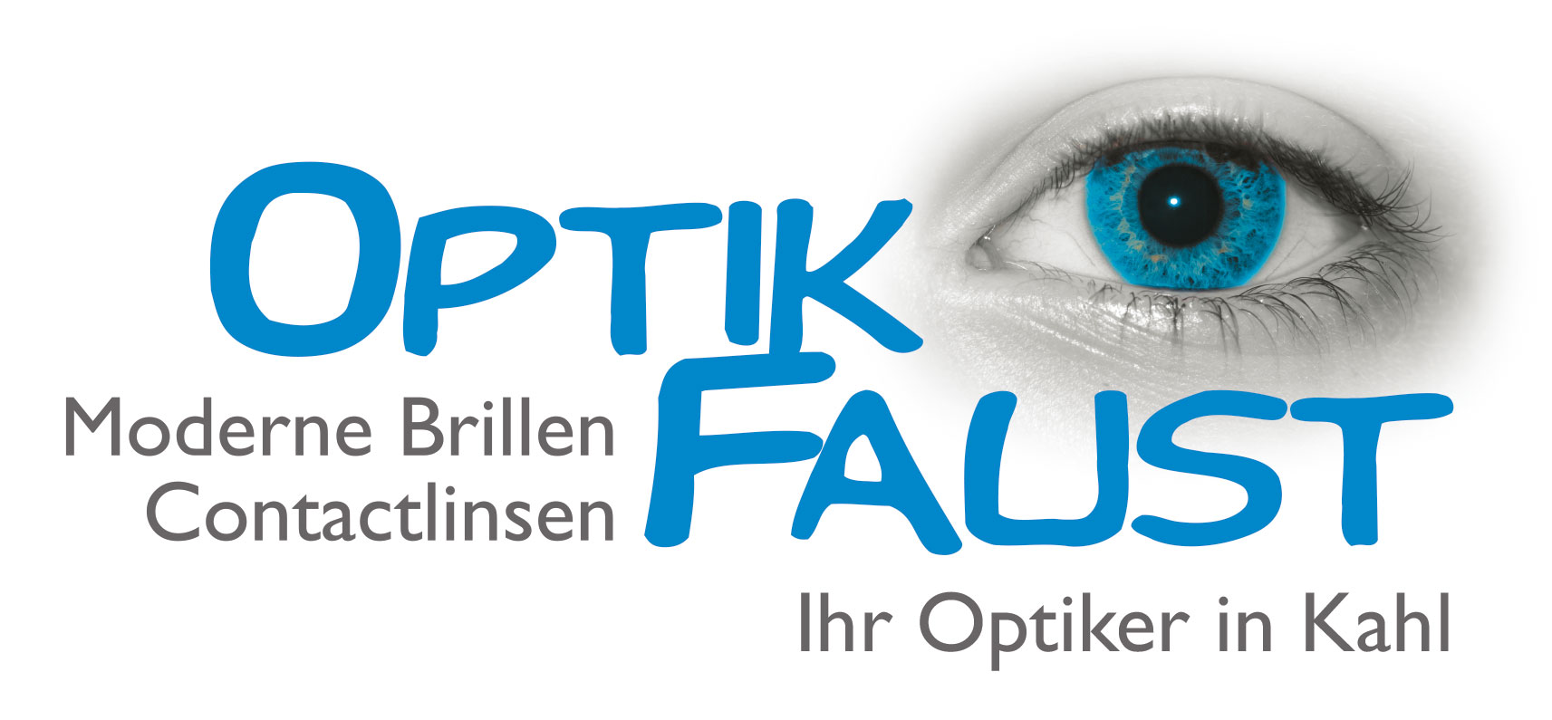 „Optik Faust“-Logo, zur Startseite